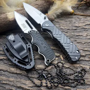 2-Piece Mini Utility Knife Set, Stainless Steel Box Cutters with Ergonomic Handles for Package Opening