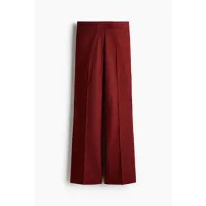 H&M Linen-blend tailored trousers