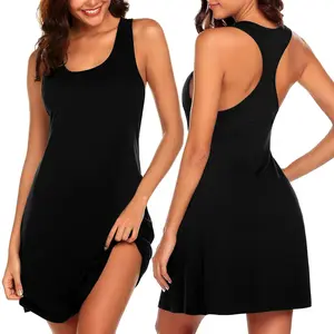 Avidlove Sleepwear for Women Tank Nightgown Chemise Racerback Sleeveless Sleep Dress