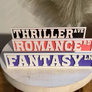 Book shelf Signs