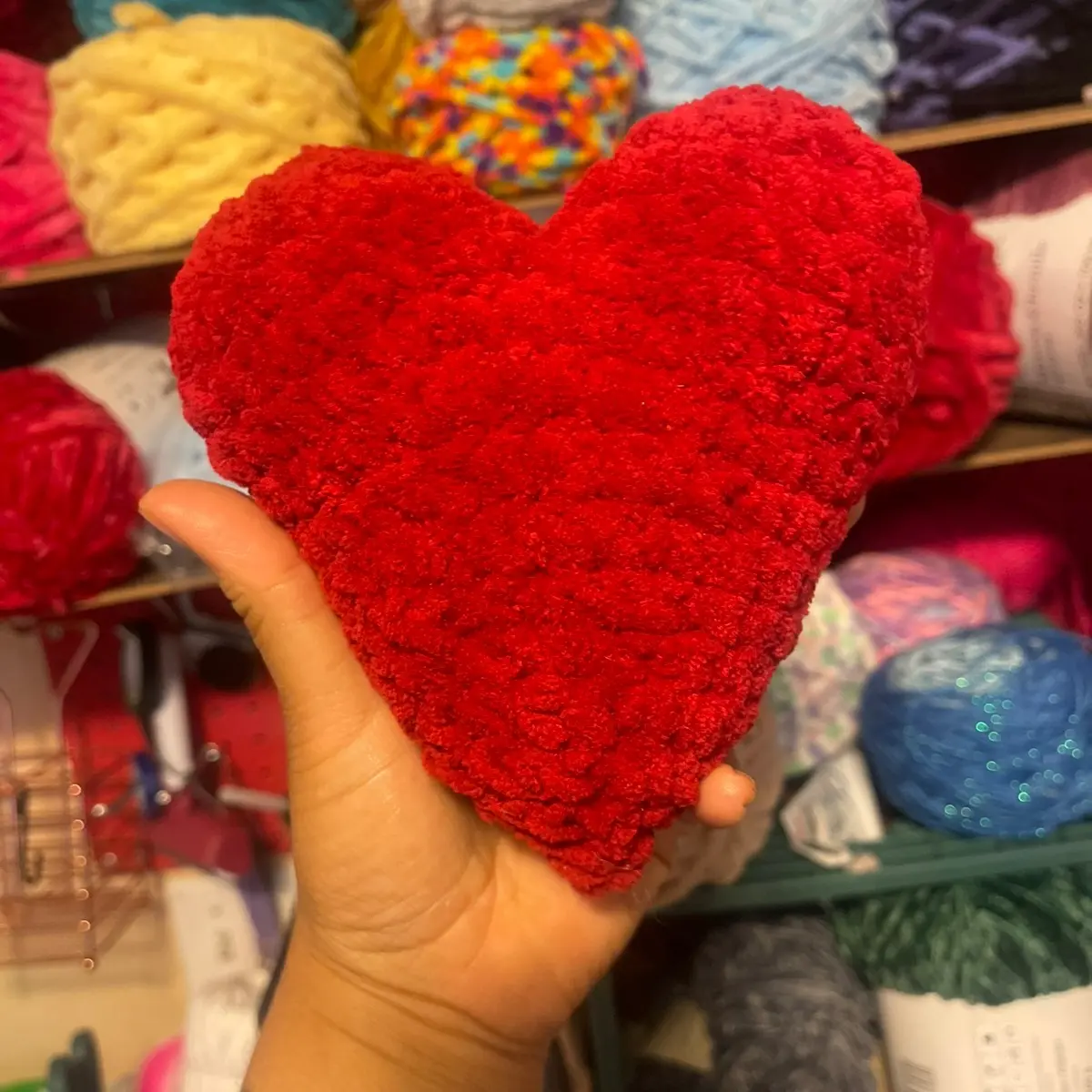 crochet heart