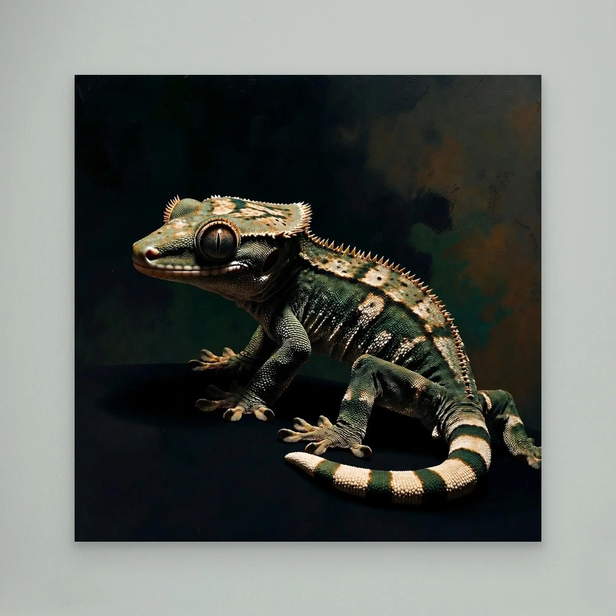 Crested Gecko – Exotic Wall Art