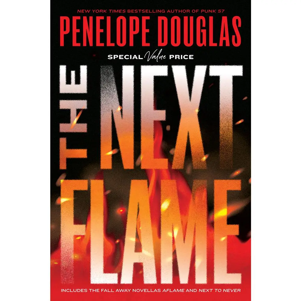 USED Fiction Book Series - The Next Flame by Penelope Douglas (Paperback, English) - Includes Fall Away Novellas Aflame and Next to Never, Best Selling Romance & Dark Romance Books, Fiction Books, Best Selling Novels