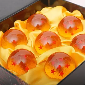 DBZ seven-star crystal ball set -7 transparent balls (43mm), holiday creative decorations, is an excellent surprise choice for anime lovers. It's a collectible birthday gift for my boyfriend, suitable for Christmas and Halloween birthday parties.