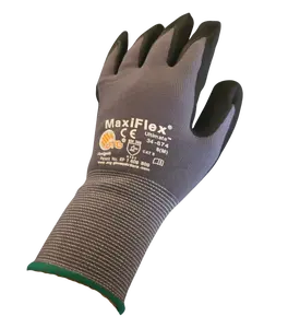 MaxiFlex Ultimate 34-874 Work Gloves Size M – Nitrile Microfoam Industrial Gloves - 1500242