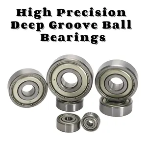 10PCS/Set Miniature Deep Groove Ball Bearing 608ZZ 623ZZ 624ZZ 625ZZ 626ZZ 627ZZ 628ZZ 629ZZ Double Shield Dustproof Bearing for 3D Printer Motor Skateboard Wheel DIY Parts