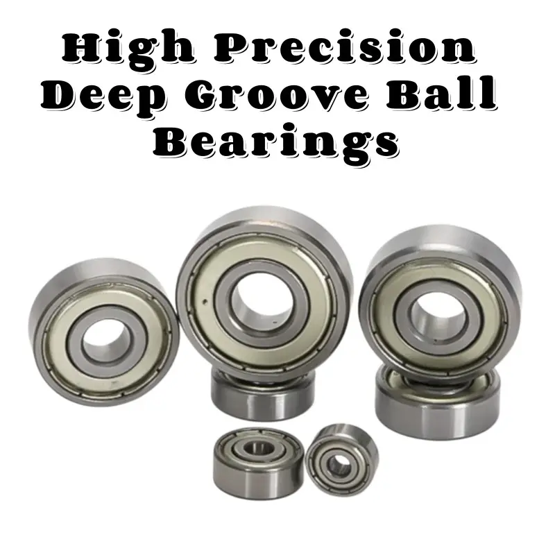10PCS/Set Miniature High Precision Deep Groove Ball Bearing Multiple Sizes 608ZZ 623ZZ 624ZZ 625ZZ 626ZZ 627ZZ 628ZZ 629ZZ Double Shielded Dustproof Bearing Versatile Use for 3D Printer Motor Skateboard Wheel DIY Parts