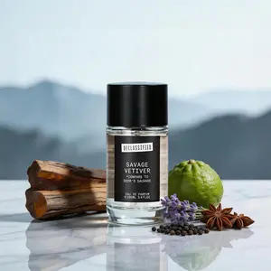 Declassified  SAVAGE VETIVER  | Long-Lasting  Aromatic Fougere  | Bergamot, Pepper，Lavender，Amberwood & Vetiver |100ml Men Eau de Parfum