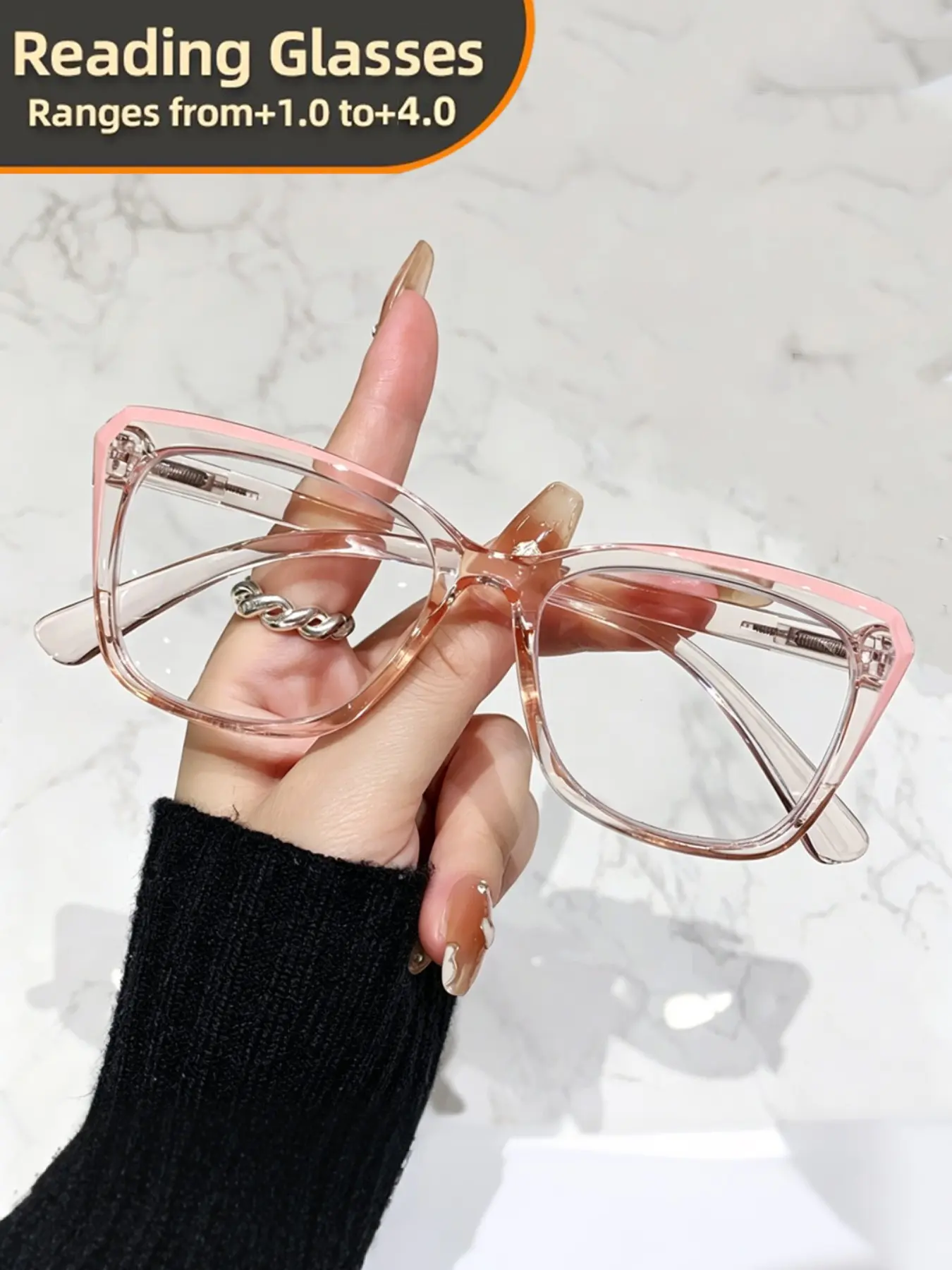 Reading Glasses Women And Men Cat Eye Photochromic Computer Reader Stylish Ladies Designer Fashion Big Unbreakable High Quality Eyewear Reading Eyeglasses