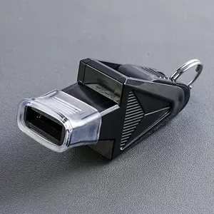 Portable Whistle with Lanyard, 1 Count Professional Training Whistle, Emergency Whistle, Outdoor Sports Whistle for Coach, Referee and Official