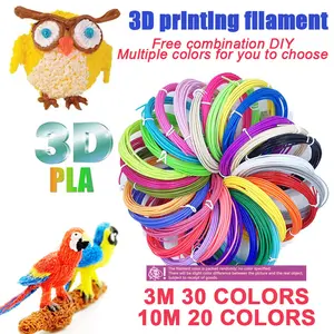 3D Pen PLA 3M-30Colors/10M-20Colors