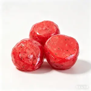 Handmade Watermelon Ice Squeeze Squishy Toy - Soft Waxy Sand Feel ASMR Fidget Toy for Anxiety, Stress Relief Decompression Gift for Kids, Squishies
