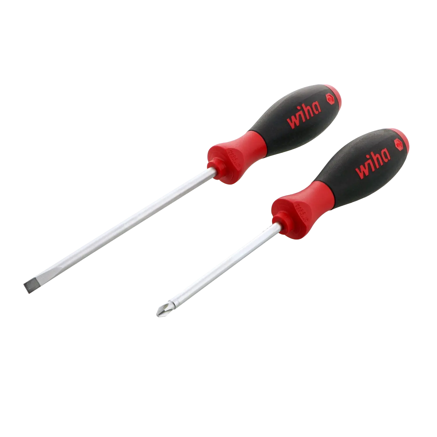 Wiha Tools 30279 SoftFinish Slotted / Phillips Screwdriver Set, 2 Pc.