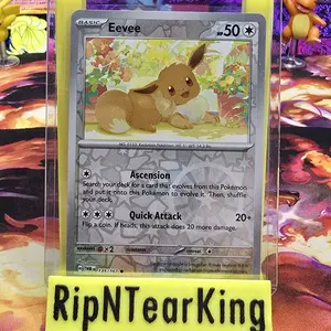 Eevee TWM 135/167 Raw Card