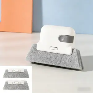 Window Track Cleaning Brush, Portable Handheld Crevice Cleaner, Multifunctional Tool for Window & Door Tracks, Must-Have Household Cleaning Accessory