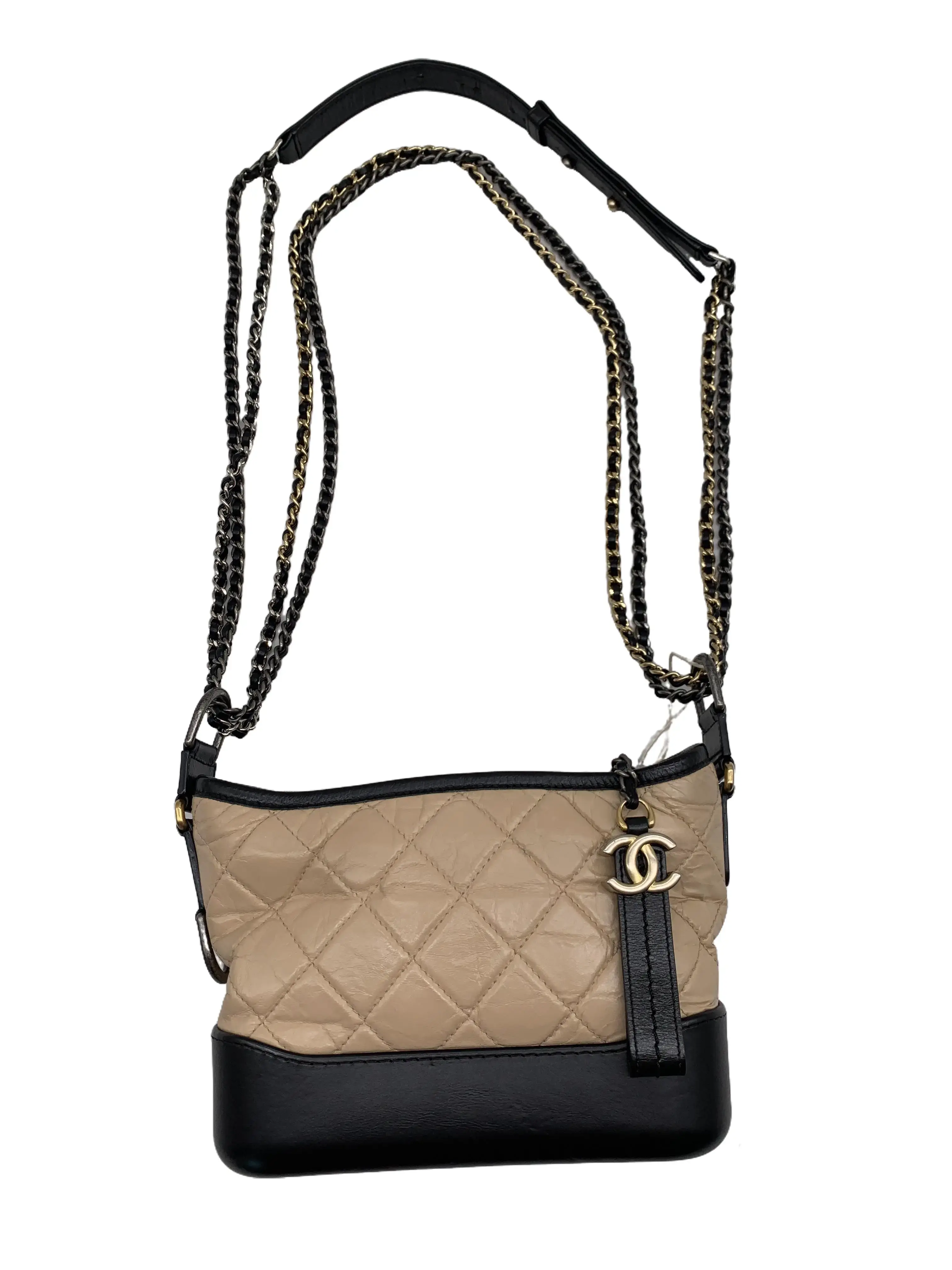 Pre-owned CHANEL Quilted Gabrielle Small Chain Crossbody Bag/EE07502527/2527