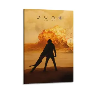 Dune：Part Two Canvas Painting Oil Painting Wall Art Canvas Poster Decorative Painting Corridor Decoration Home Ornaments Photo