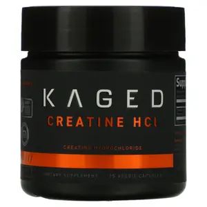 Kaged Creatine HCl, 75 Veggie Capsules (750 mg per Capsule)
