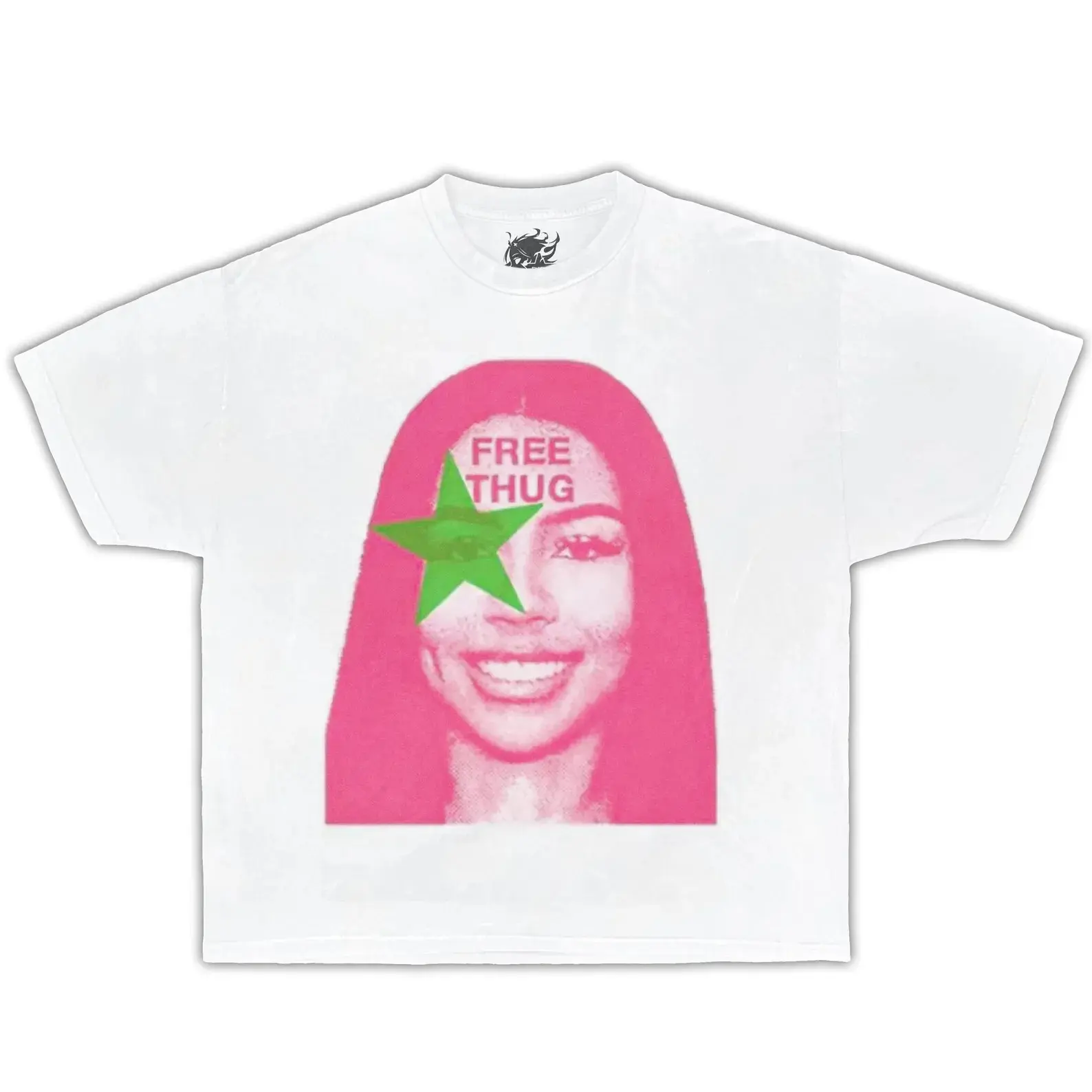 Mariah the Scientist Shirt Free Thug Pink Vintage Rapper Graphic Tee Shirt for Men Women Rap Hip Hop Merch Concert