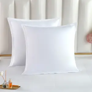 [Outlets] Long-staple Cotton Euro Sham Set of 2, White