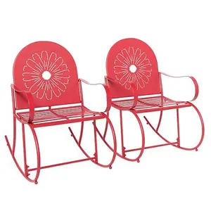 Improvements Set of 2 Metal Rocking Chairs