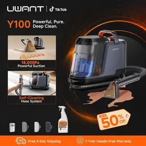 UWANT Portable Carpet Cleaner Machine ZY, Deep Cleaning & Water Extraction Upholstery Cleaner for Home & Car, Lightweight Handheld Vacuum;summervibes
