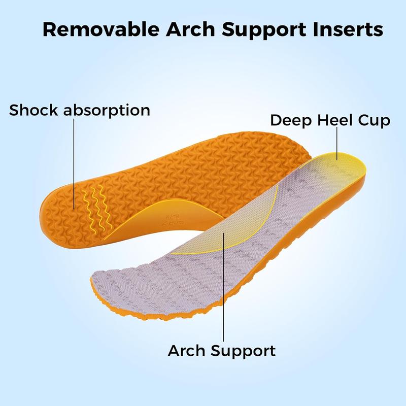 AOV Womens Wide Toe Box Walking Shoes Arch Support Plantar Fasciitis Running Tennis Sneakers Gym Training Shoes Running Shoes