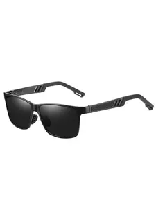 Men's Polarized Sunglasses, Premium Aluminum Magnesium Alloy Frame, Carbon Fiber, Perfect for Fishing Golf Rock Climbing, Ideal Gift