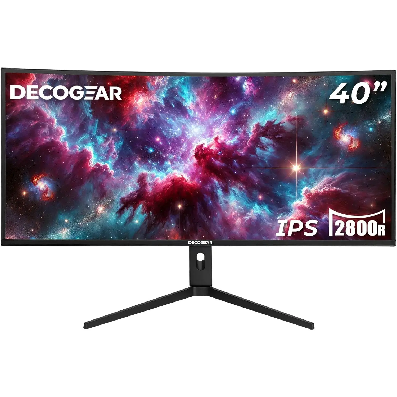 Deco Gear 40" Curved Ultrawide Nano IPS Monitor, 5120x2160 5K2K, 21:9, HDR10, 100% sRGB, Fast Ips Monitor, Curved Computer Screen