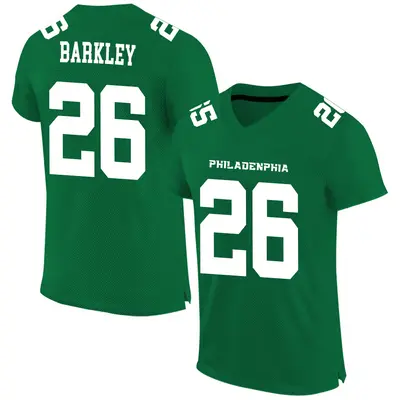 Saquon Barkley #26 Philadelphia Eagles Kelly Green Stitched Jersey
