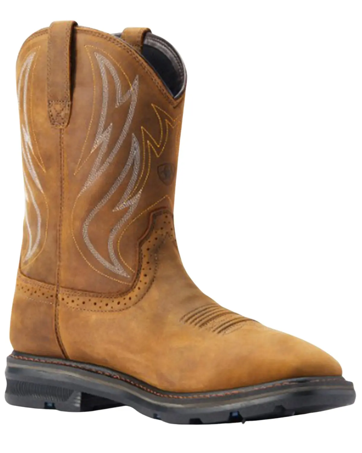 Ariat Men's Men'S Sierra Shock Shield Waterproof Western Work Boot Soft Toe - 10044545