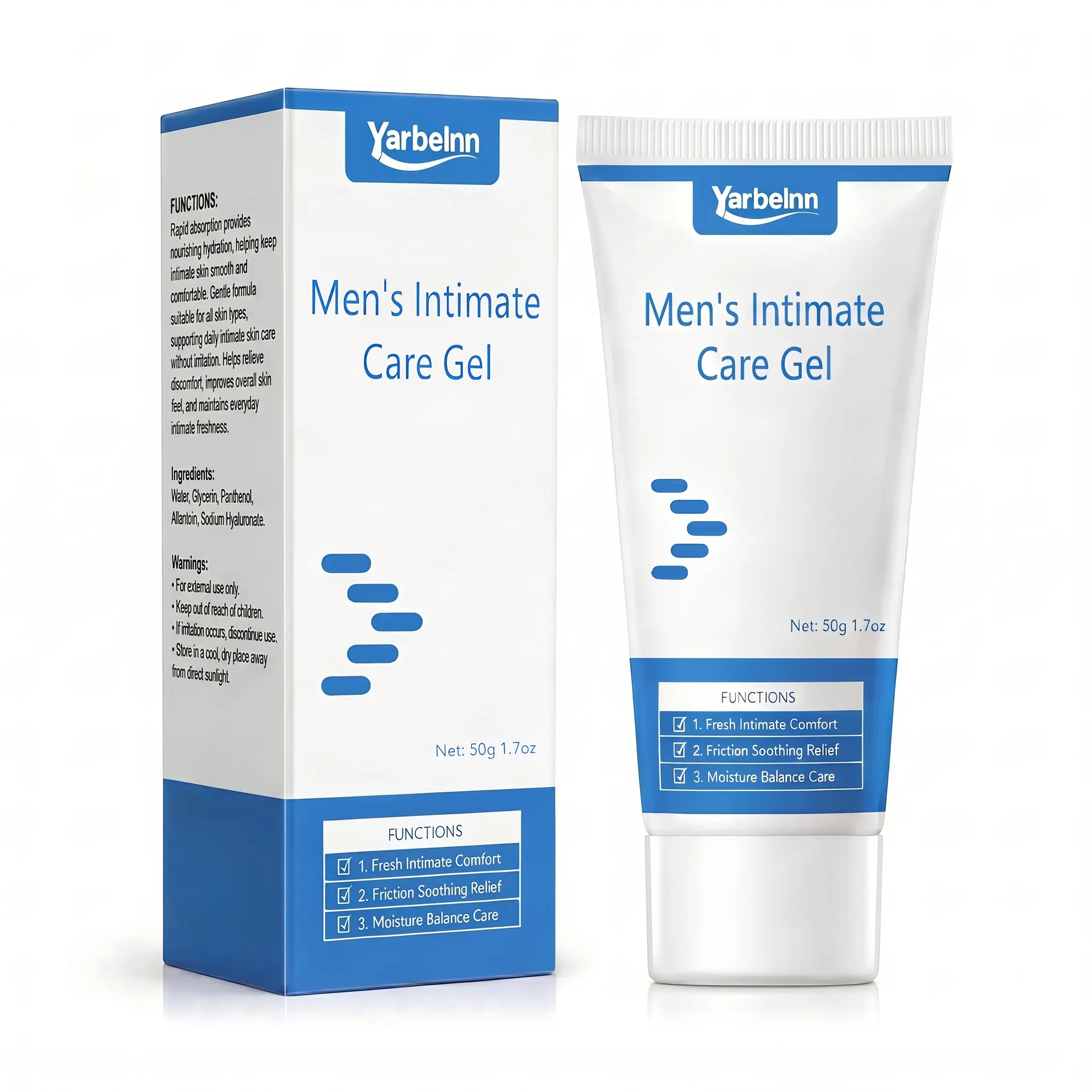 Yarbelnn Skin Care Gel, Advanced Formula for Men' s Skin Health, Fast-Absorbing Pore Care for Clear, Non-Sticky & Dry Skin