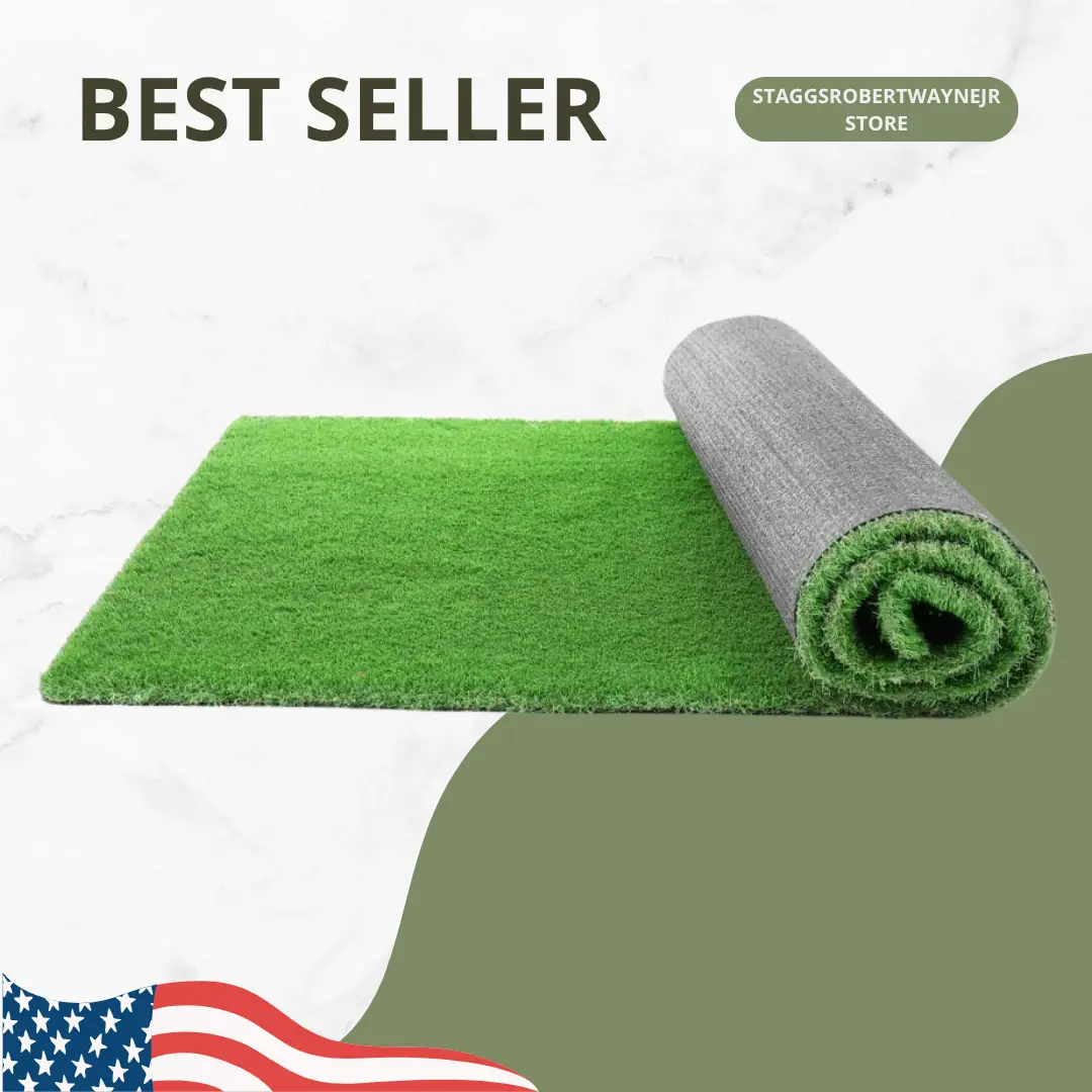 Premium Turf 2 ft. x 3 ft. Green Artificial Grass Rug