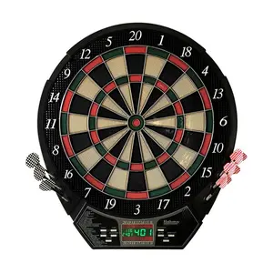 Carmelli BG1042D Magnum Electronic Soft Tip Dartboard with LED Scoring Display, Lightweight Portable Design for up to 8 Players