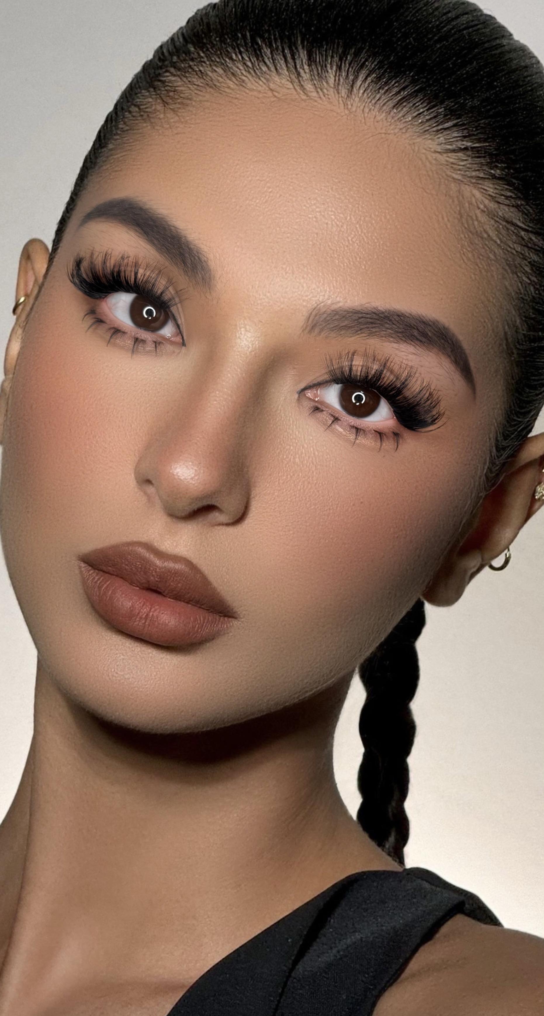 JVLBEAUTY 【Top Diva】 Segment Individual Cluster False Eyelashes, Voluminous & Curly, Euro-American Style, Beginner-Friendly, Extra Long D Curl, Vacation-Ready