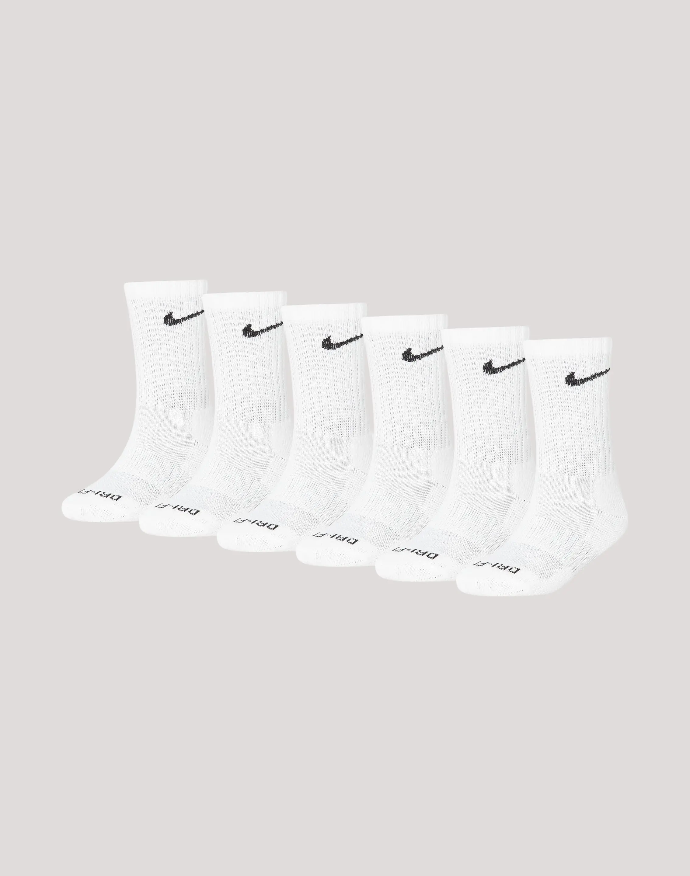 Kids Nike Dri-FIT Crew Socks 6-Pack Pre-School Kids Nike Dri-FIT Crew Socks 6-Pack Pre-School