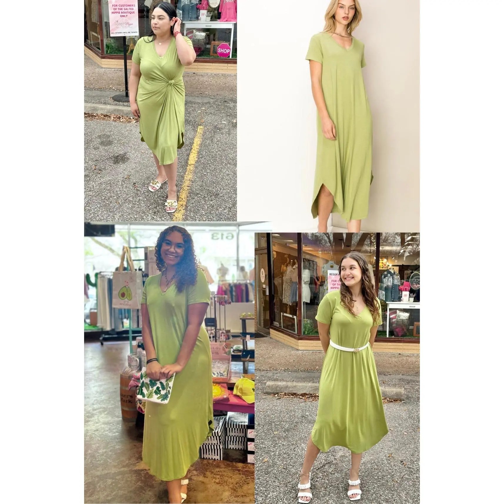 Clover Jersey Dress