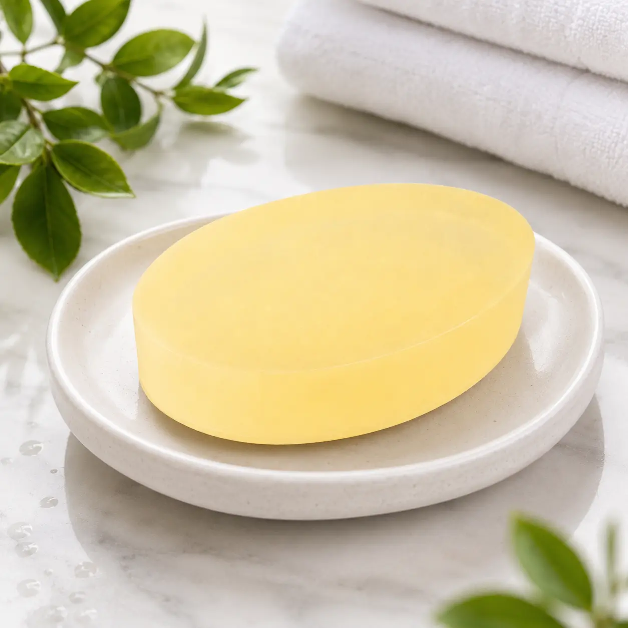 Peppermint Essential Oil Handmade Shampoo Soap