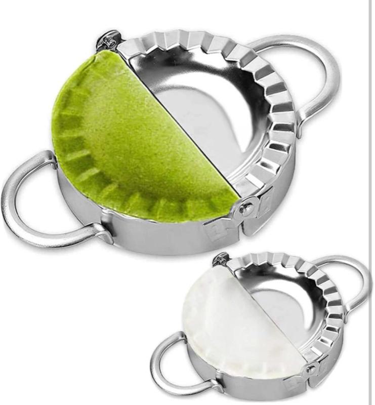 Stainless Steel Dumpling Ravioli Meatpie Maker for Easy Cooking and Durable Design