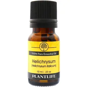 Plantlife Helichrysum Essential Oil 10 ml – Sweet Herbaceous Aromatic Oil with Warm Honey Notes