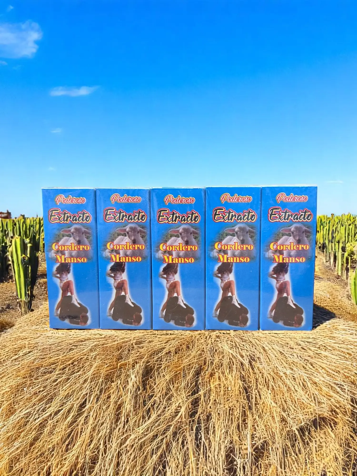 Tame Lamb Extract / Extracto Cordero Manso Pack of 10 Edible Dietary Supplements Healthcare