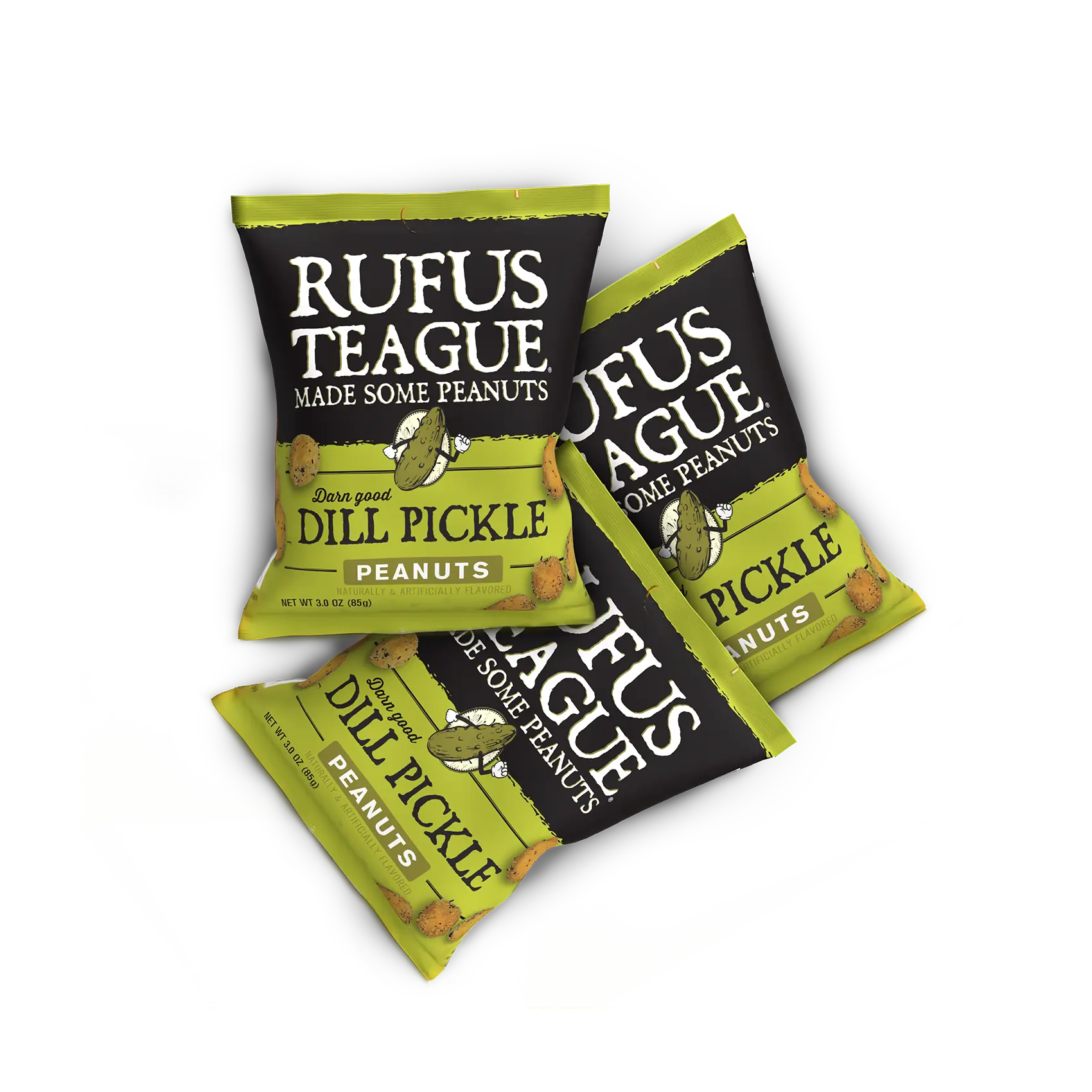 DILL PICKLE PEANUTS - 3oz Pouches