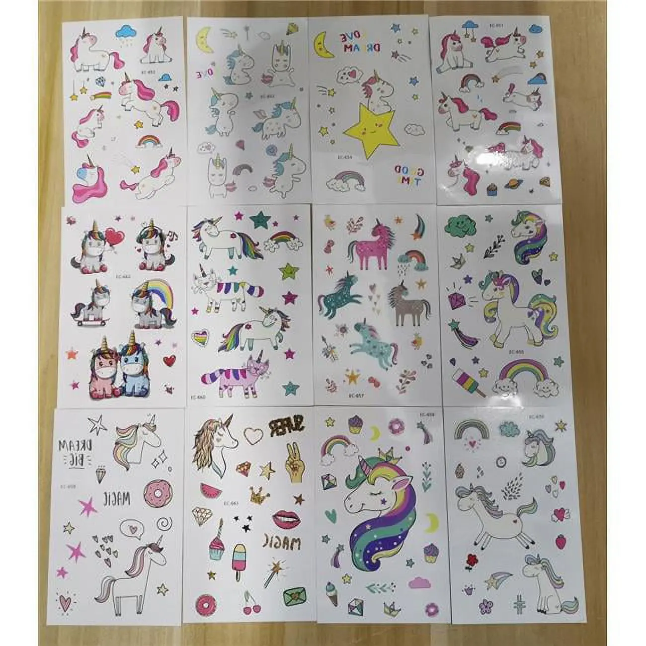 212 MAIN Sticker Tattoos - Easy-Apply, Long-Lasting Fake Tattoos with Enchanted Designs for Men’s Special Occasion Costumes & Accessories