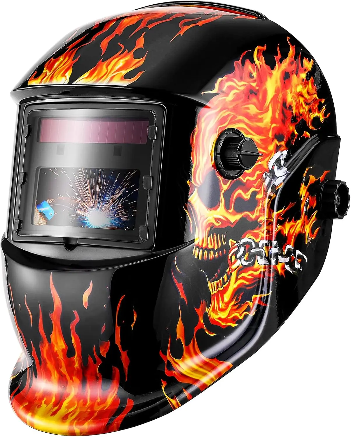 Welding Helmet Auto Darkening: DEKORPO True Color Solar DEKOPRO