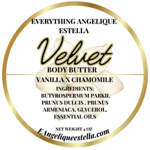 Velvet body butter-Vanilla Chamomile