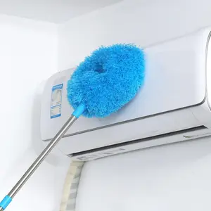 Reusable Microfiber Extendable Duster – Dust-Locking Technology, Telescoping Long Handle, Washable | Clean Ceiling Fans, High Shelves, Curtain Rods, Plant Tops & Cabinets