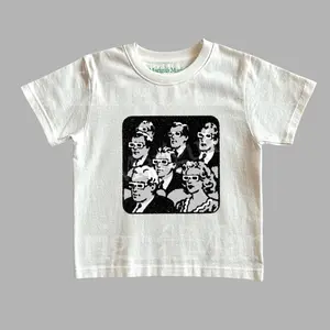 Retro Graphic Tee, Vintage Society of Spectacle Tshirt, 90s Style Baby Tee, Halloween Shirt