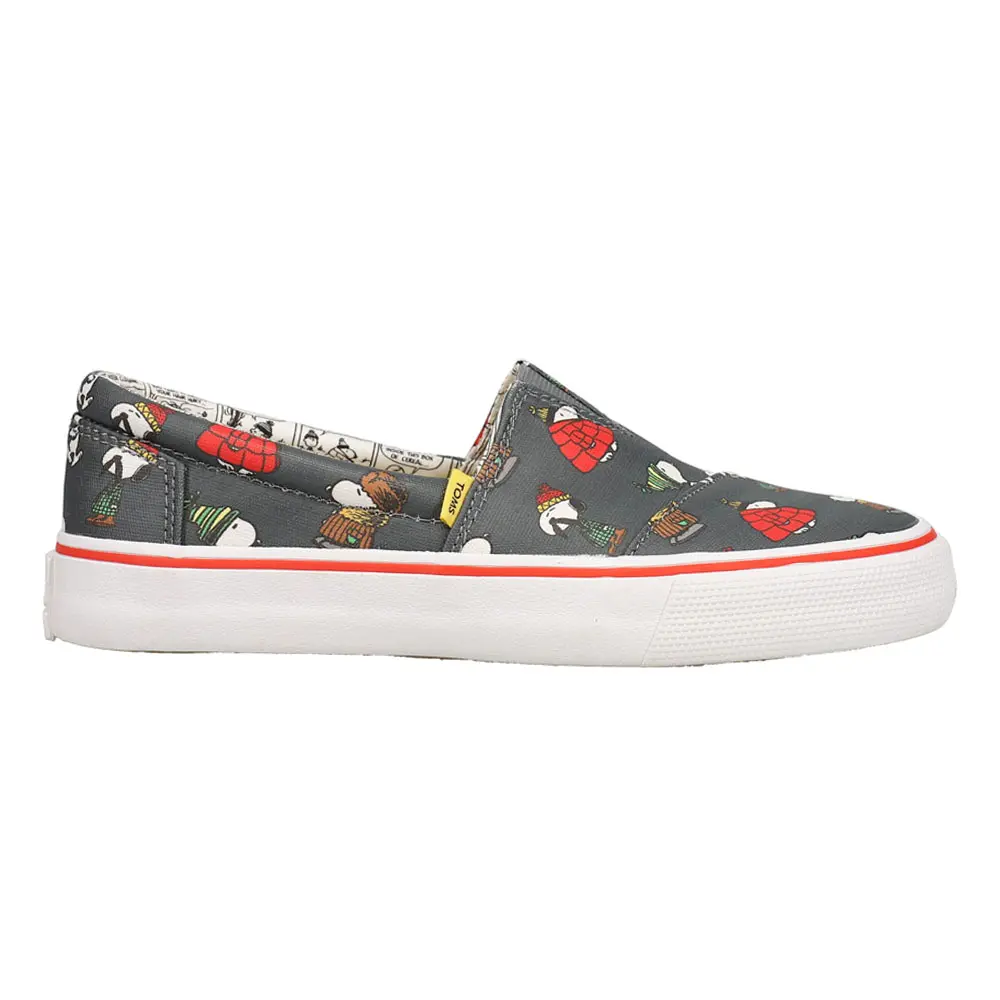 TOMS Womens Alpargata Fenix Slip On Sneakers Shoes Casual - Grey