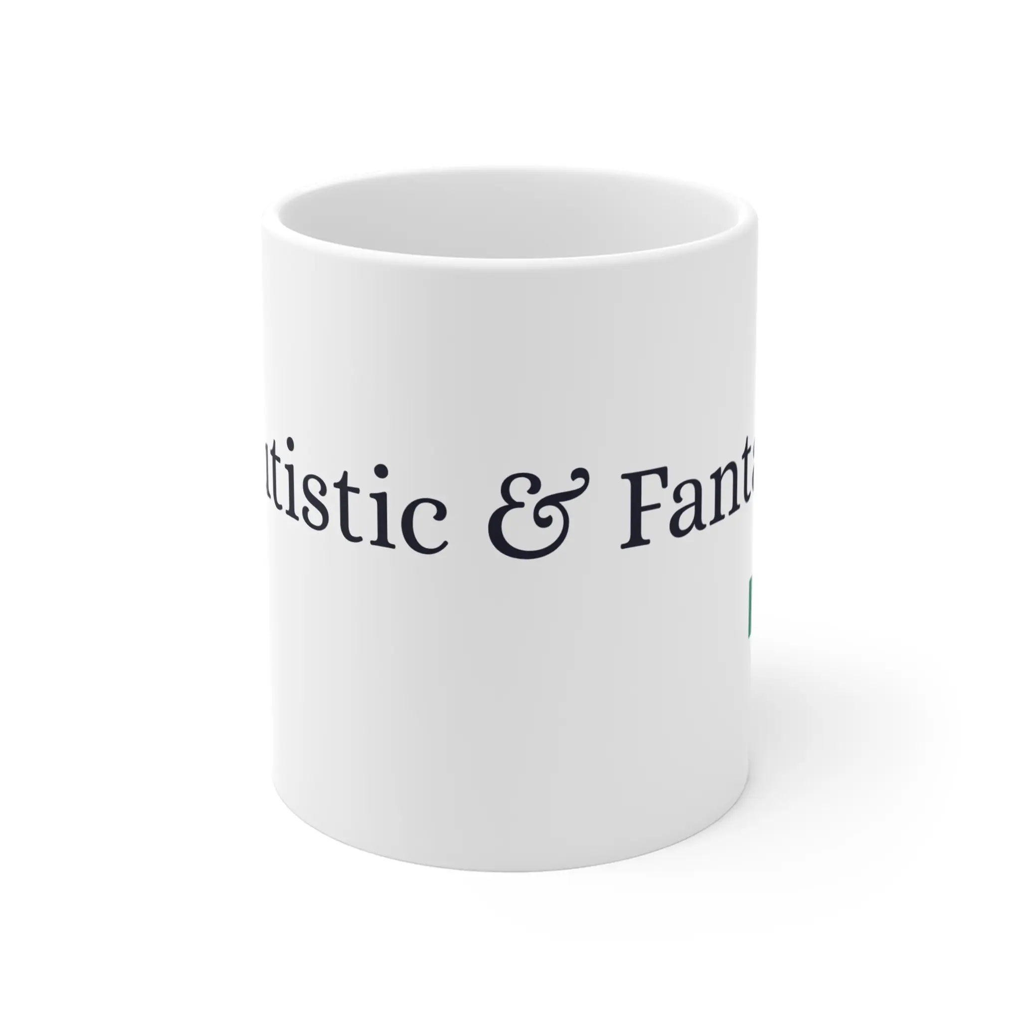 Autistic & Fantastic Mug | Perfect Gift for Autism Awareness, Inspirational Coffee Cup, Unique Tea Mug, Supportive Present