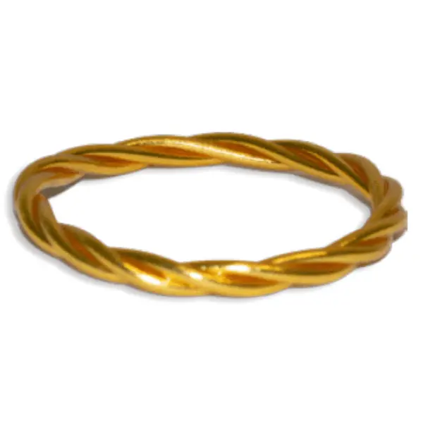 Buddha Temple Bangle _ Twisted Format